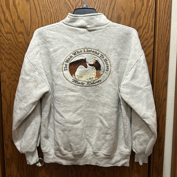 RARE. Monty RobertS  Join Up Tour 1/4 zip. XL. - Picture 3 of 10